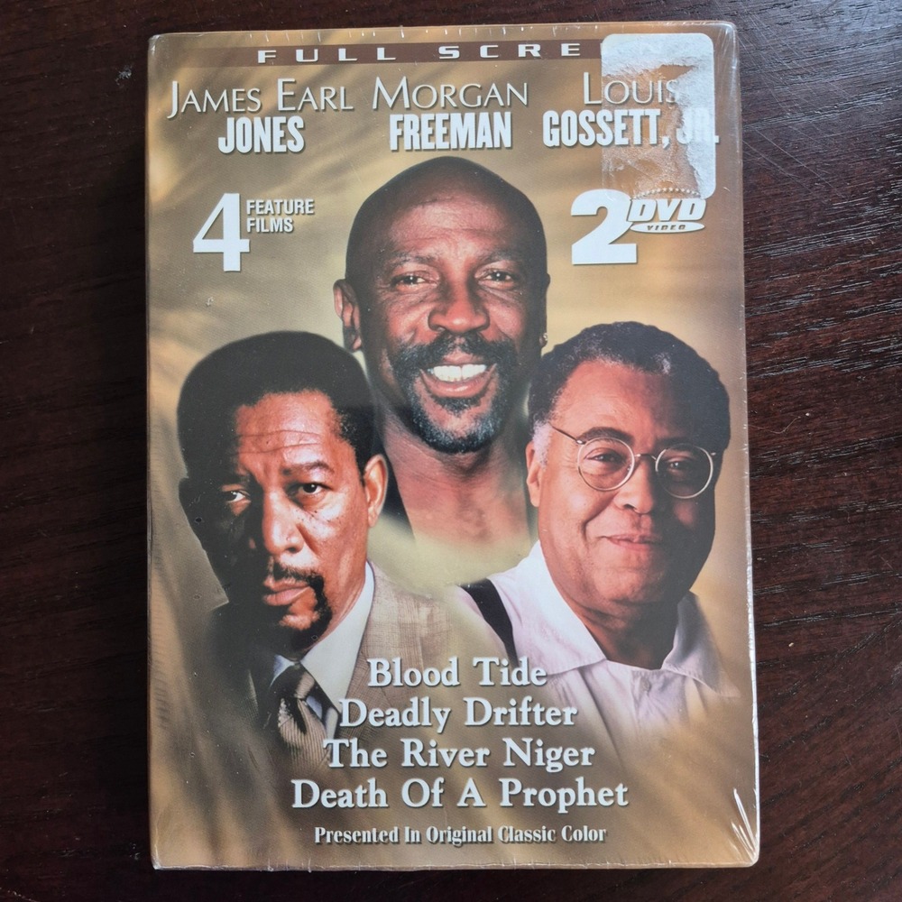 4 Movie DVD Set Deadly Drifter Blood Tide The River Niger Death Of A Prophet NEW